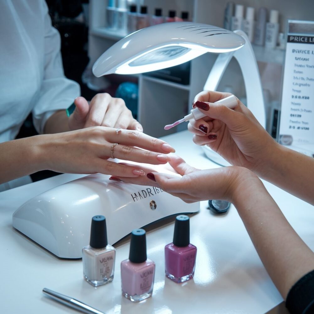 manicure hybrydowy