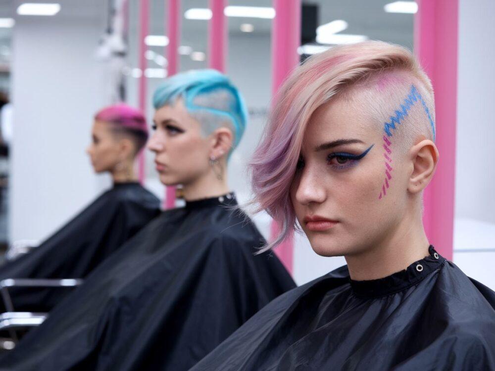 modna fryzura kobieca