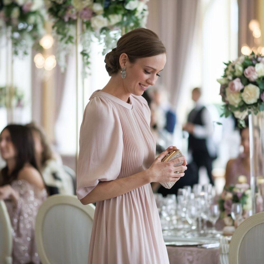 modna sukienka dla gościa