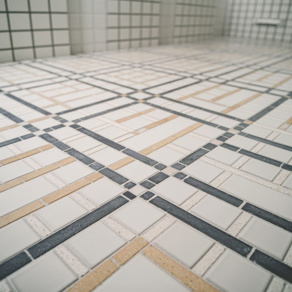 nowoczesna łazienka z fugą