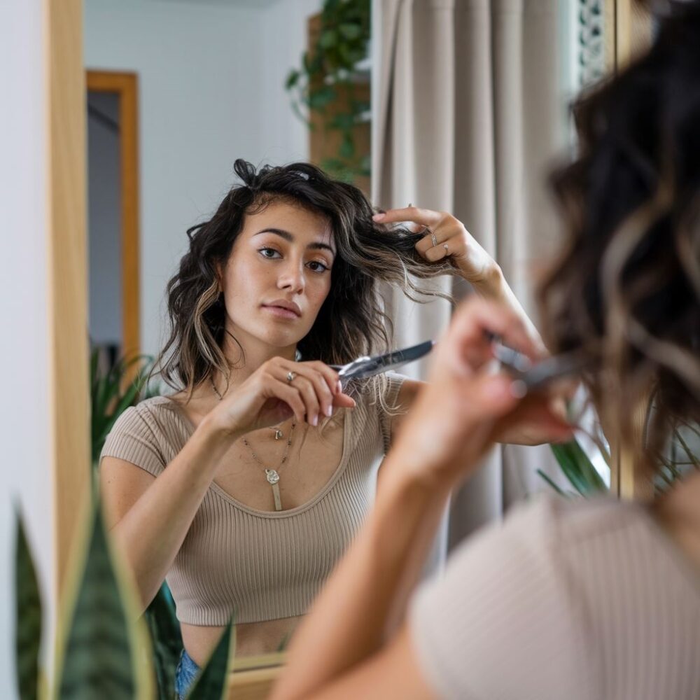 nowoczesny salon fryzjerski