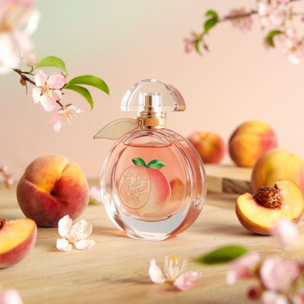perfumy z brzoskwinią