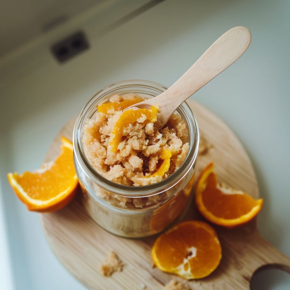 przygotowanie peelingu cukrowego