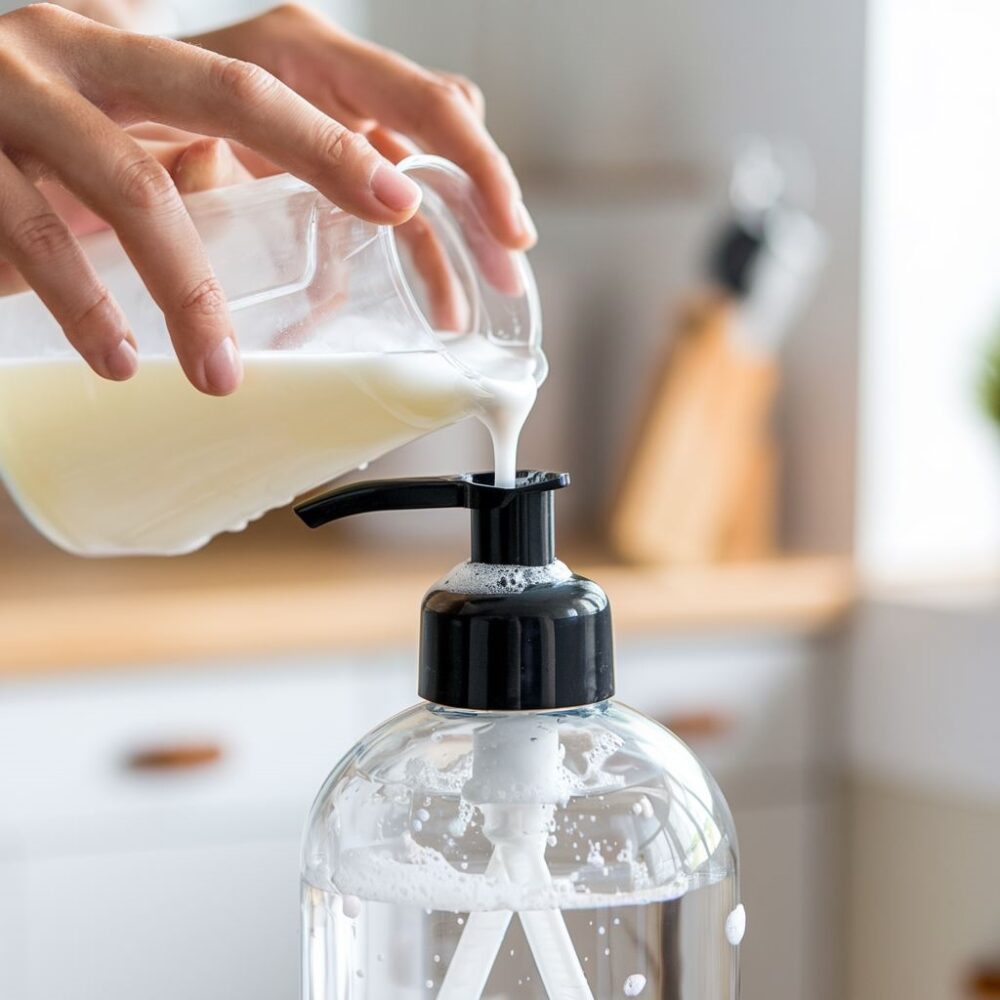 składniki do mydła w piance