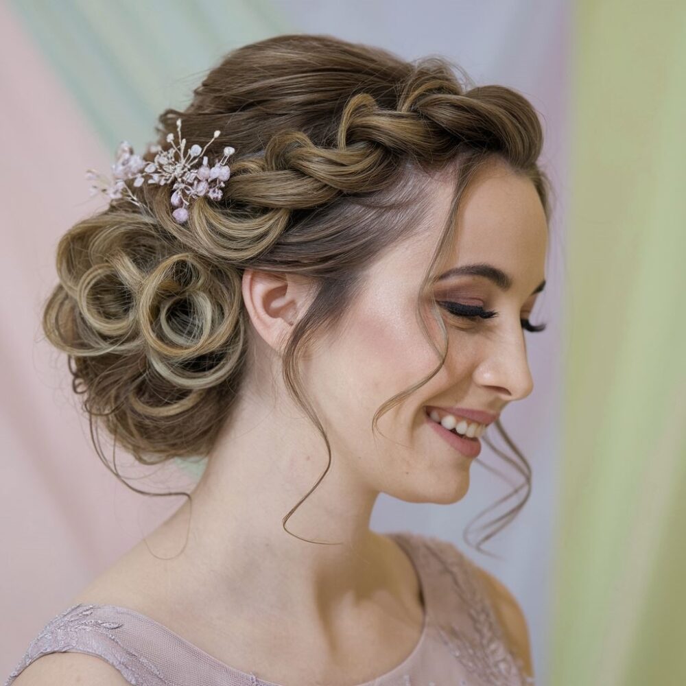 stylizacja włosów dla mamy