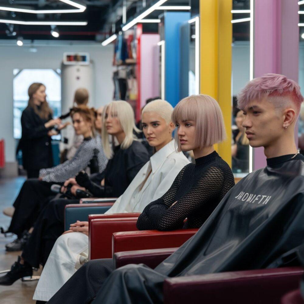 stylowe kolory włosów