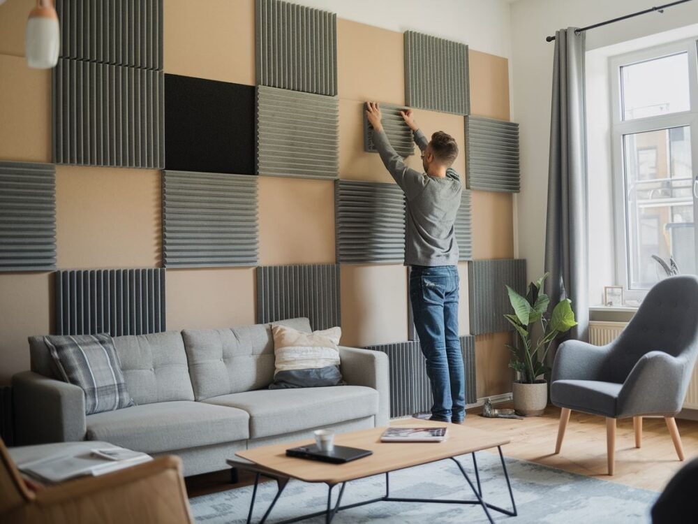 wygłuszanie ściany